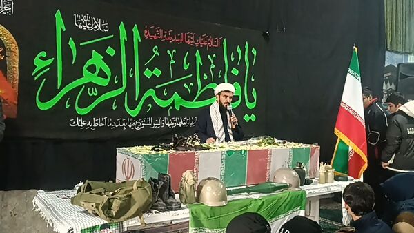 مراسم استقبال از شهید گمنام در دبیرستان شاهد ابوذر غفاری نیشابور 