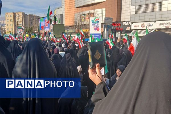 راهپیمایی و همبستگی مردم شهرستان پردیس در محکومیت اقدامات تروریستی