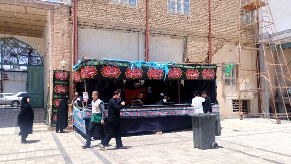 برپایی موکب در شهرستان خلیل آباد 