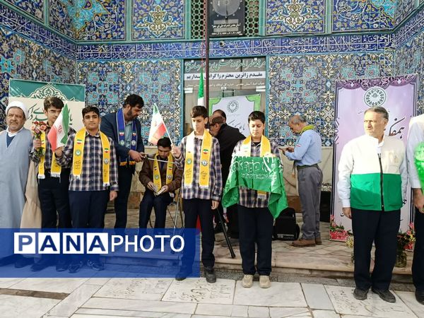 ویژه برنامه سازمان دانش‌آموزی استان سمنان به مناسبت ولادت حضرت علی اکبر (ع)