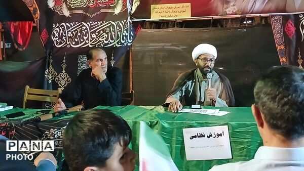 برگزاری برنامه‌های فرهنگی و هنری فرهنگیان ناحیه 2 خرم‌ آباد در موکب تعزیه اعظم لرستان