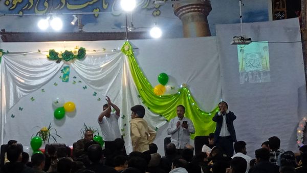 جشن میلاد امام علی (ع) در حسینیه حیدری فدافن