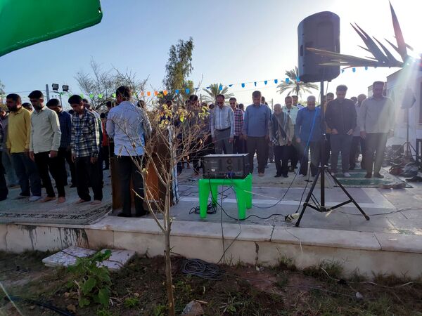 نماز عید سعید فطر در بوموسی
