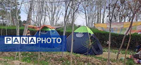 آیین باستانی سیزده بدر در دهکده ی  چوبی نیشابور