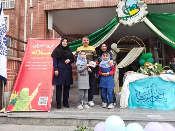 جشن ولادت حضرت علی (ع) در آموزشگاه احدیان ۲