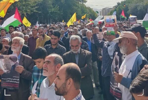راهپیمایی مردم خراسان شمالی علیه جنایات رژیم صهیونسیتی 