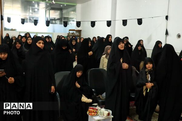 اجتماع دختران جانفدا در شهر جعفریه قم 