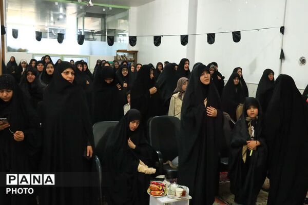 اجتماع دختران جانفدا در شهر جعفریه قم 
