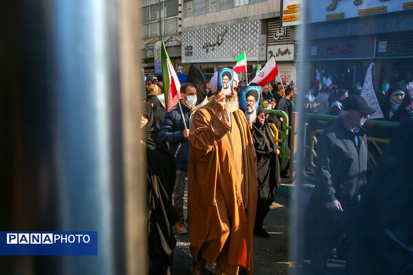 راهپیمایی محکومیت اقدامات تروریستی آمریکا و رژیم صهیونیستی علیه ملت ایران