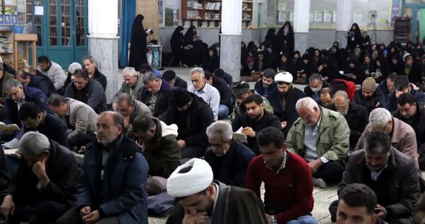 دعای ندبه و راهپیمایی پرشور مردم اسدآباد