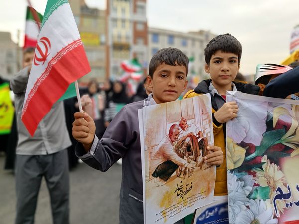 راهیپمایی 13 آبان در شهر قدس