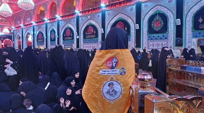 از یاد رهبر شهید تا امتداد راه ، اینجا کربلاست
