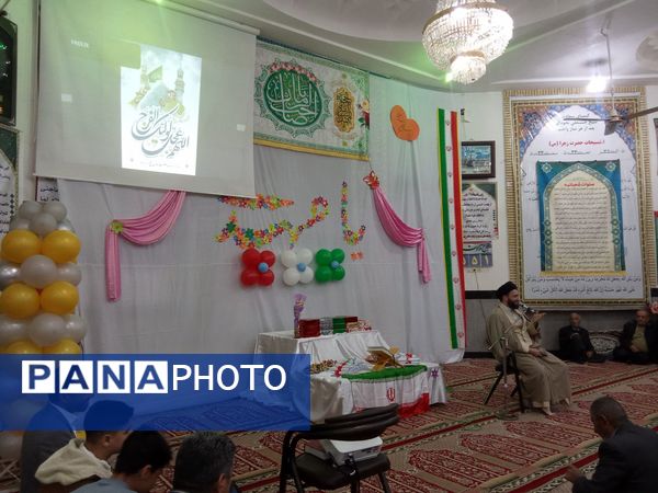 جشن نیمه شعبان در مسجد جامع شهر کندر