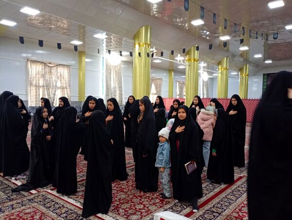 آیین سوگواری دهه فاطمیه در خلیل آباد