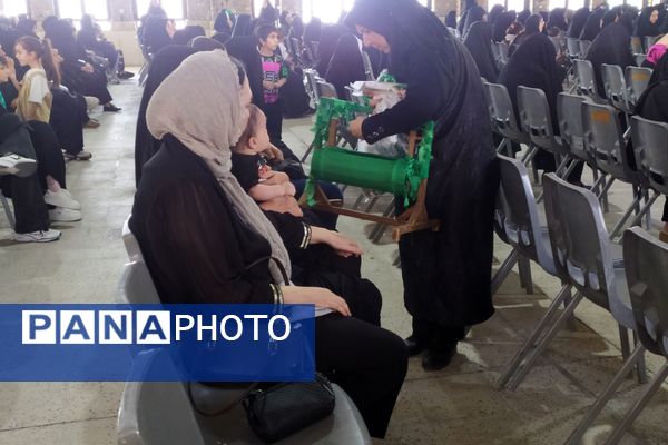 همایش شیرخوارگان حسینی در شهر لپویی