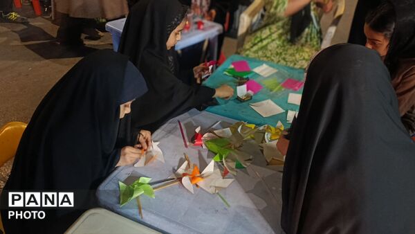 فعالیت موکب کودک فرهنگیان مسجد جامع شهرستان نیشابور در قاب پانا 
