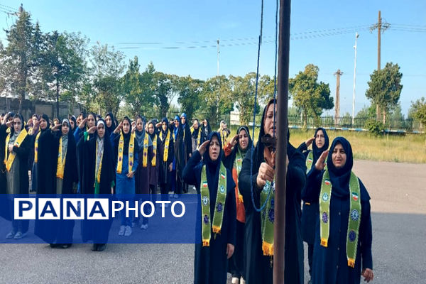 برگزاری پیش اردوی دختران در گیلان