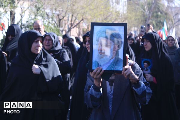 تهران در سوگ رهبر شهید انقلاب