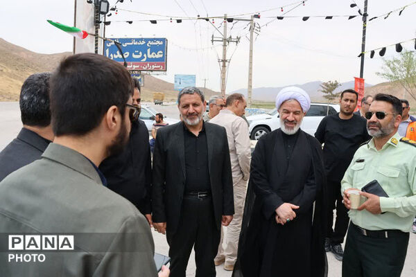 موکب بین‌راهی «رهبر شهیدم» در جاجرم 
