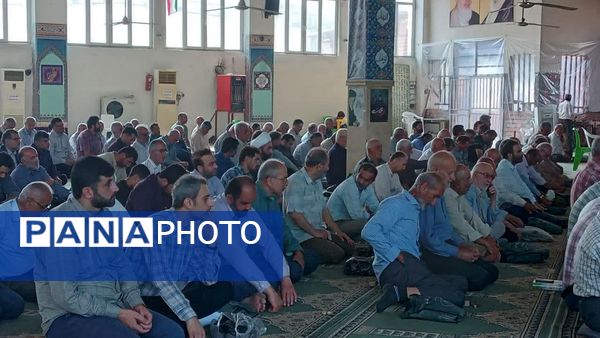 اقامه نماز عید سعید قربان در فریدونکنار