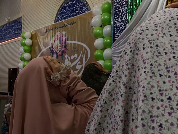  اعتکاف دختران پیشتاز در مسجد منا تبریز