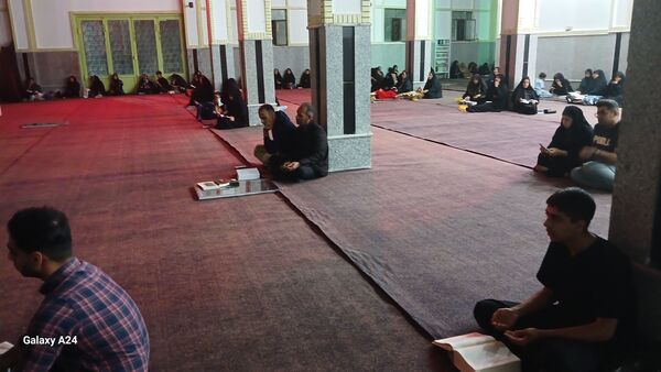 احیای شب نوزدهم ماه رمضان در شهرستان حاجی‌‌آباد