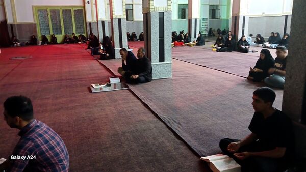 احیای شب نوزدهم ماه رمضان در شهرستان حاجی‌‌آباد