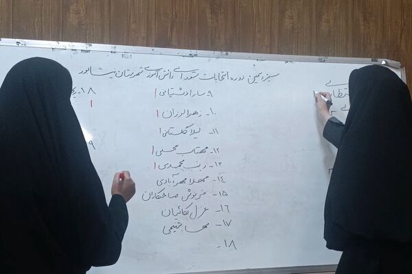 سیزدهمین دوره انتخابات شورای دانش آموزی دختران شهرستان نیشابور