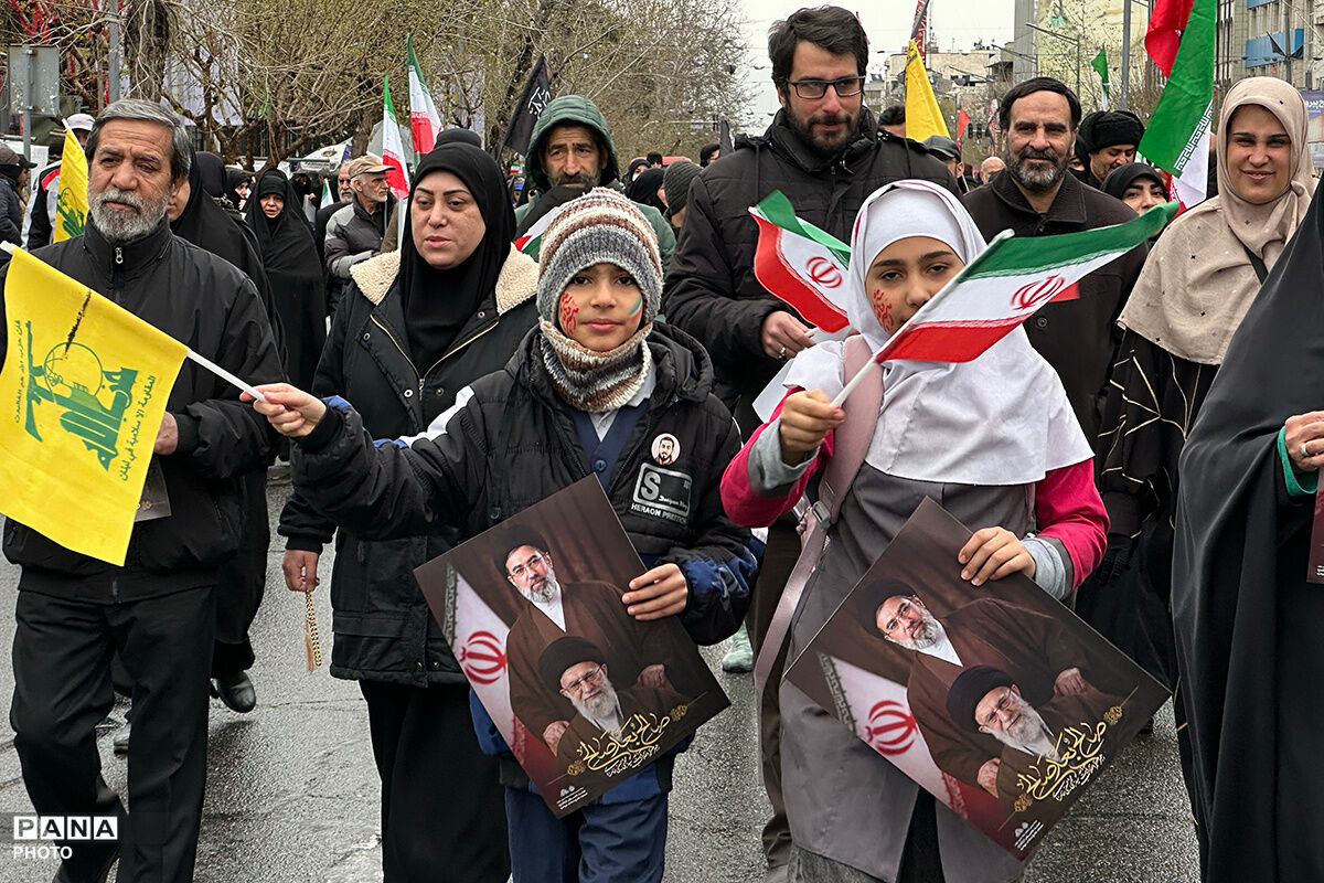 راهپیمایی روز قدس در تهران