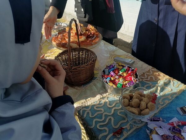 موکب نیمه شعبان در مدرسه نخودی