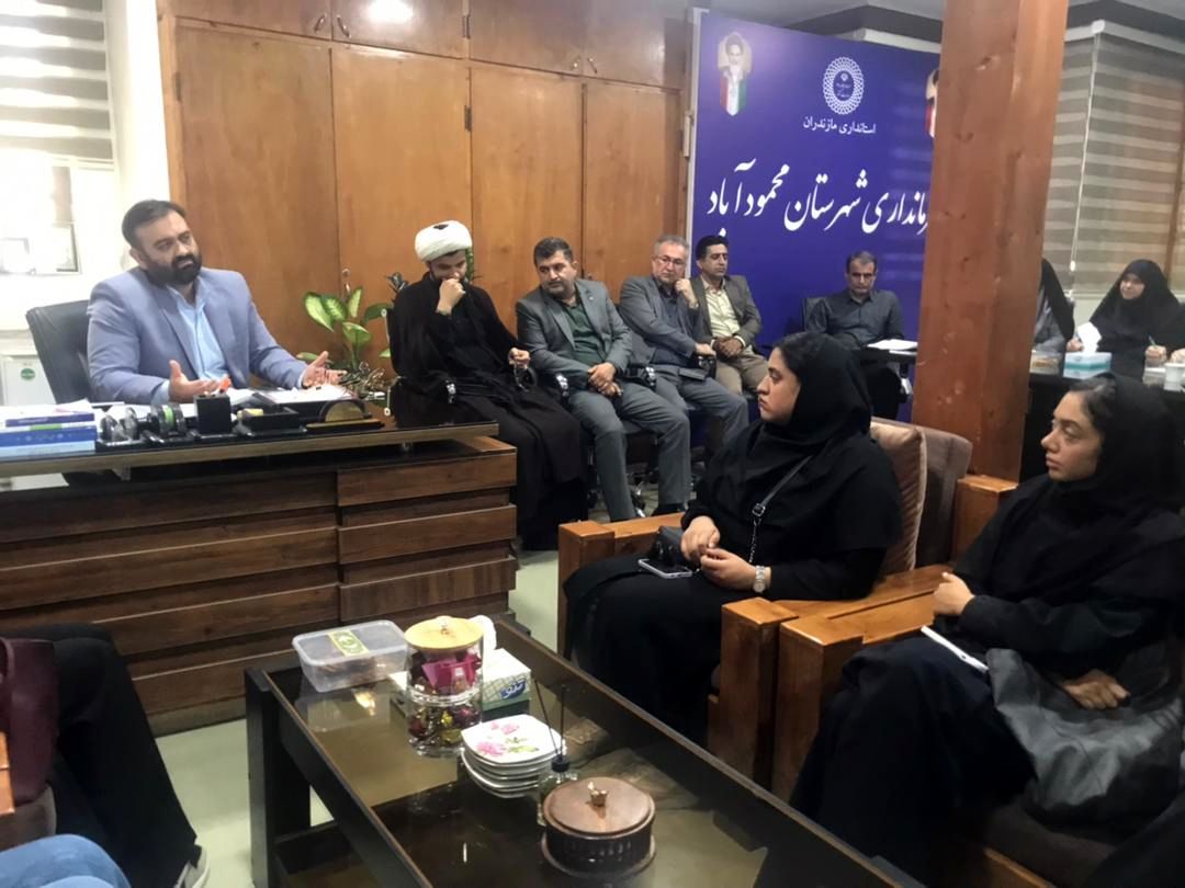 برگزاری جلسه ستاد امور جوانان در محمودآباد