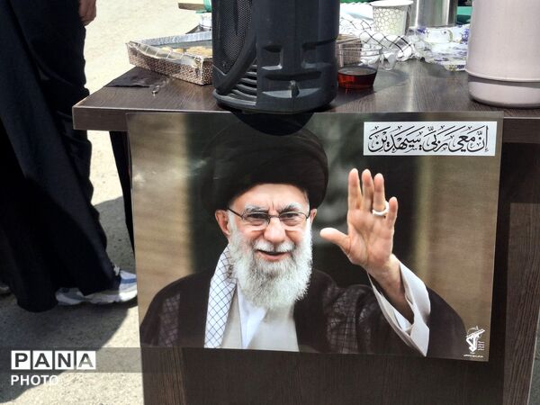 برپایی موکب توسط خادم الشهدای منطقه میانکوه