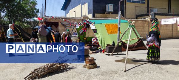 جشنواره هویت ملی کودکان در محل سالن ۱۳ آبان شیروان