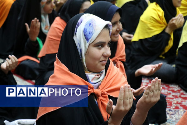 افتتاحیه اردوی دختران زیارت اولی استان خراسان رضوی 