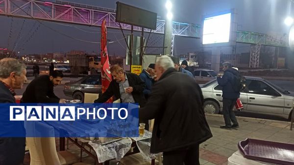 مراسم نور افشانی و ایستگاه صلواتی در شهرستان سملقان