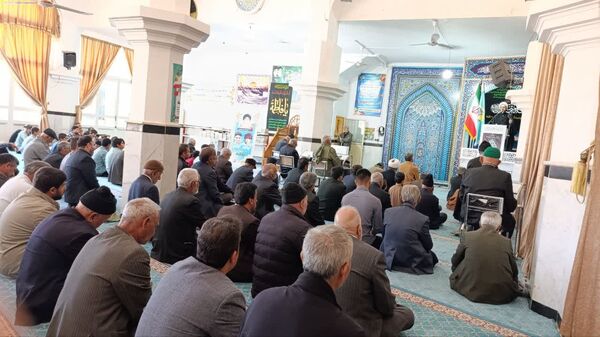 نماز عبادی سیاسی جمعه در شهرستان خلیل آباد 