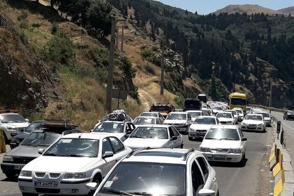انسداد محور چالوس و آزادراه تهران_شمال