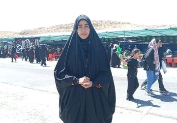 خیزش عاشقانه زائران پیاده به سوی مشهد