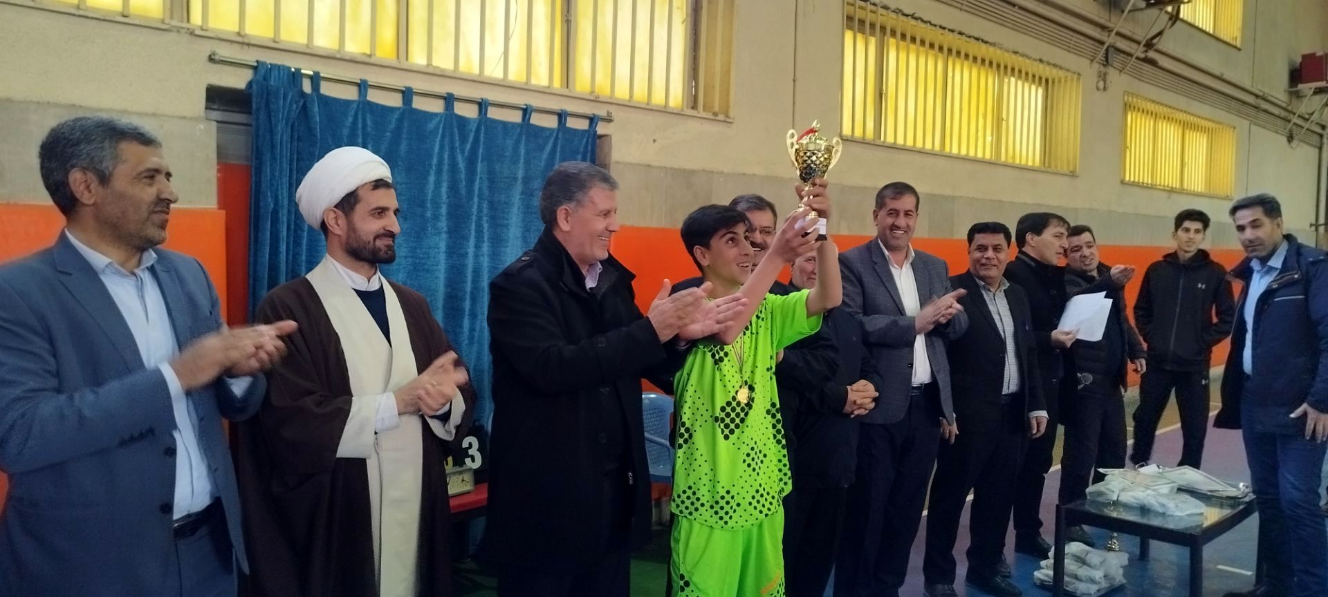  فینال مسابقات فوتسال میان مدرسه‌ای شهرستان ملکان