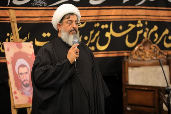 مراسم عزاداری امام صادق(ع) در مصلی هشتگرد 