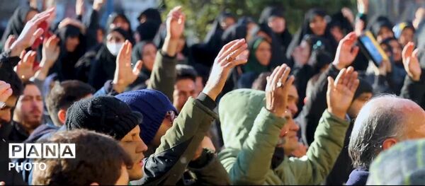 اجتماع مردم غیور شهرستان فردیس در پی شهادت آیت‌الله العظمی امام خامنه‌ای 