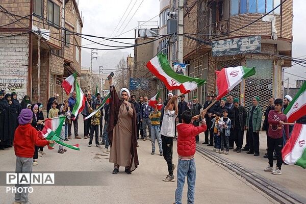 بیعت مردم ولایت مدار شهر بار با رهبر جدید آیت اللّه سید مجتبی خامنه ای 