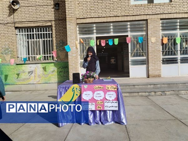 جشن ایام شعبانیه در دبیرستان هاشمی نژاد 