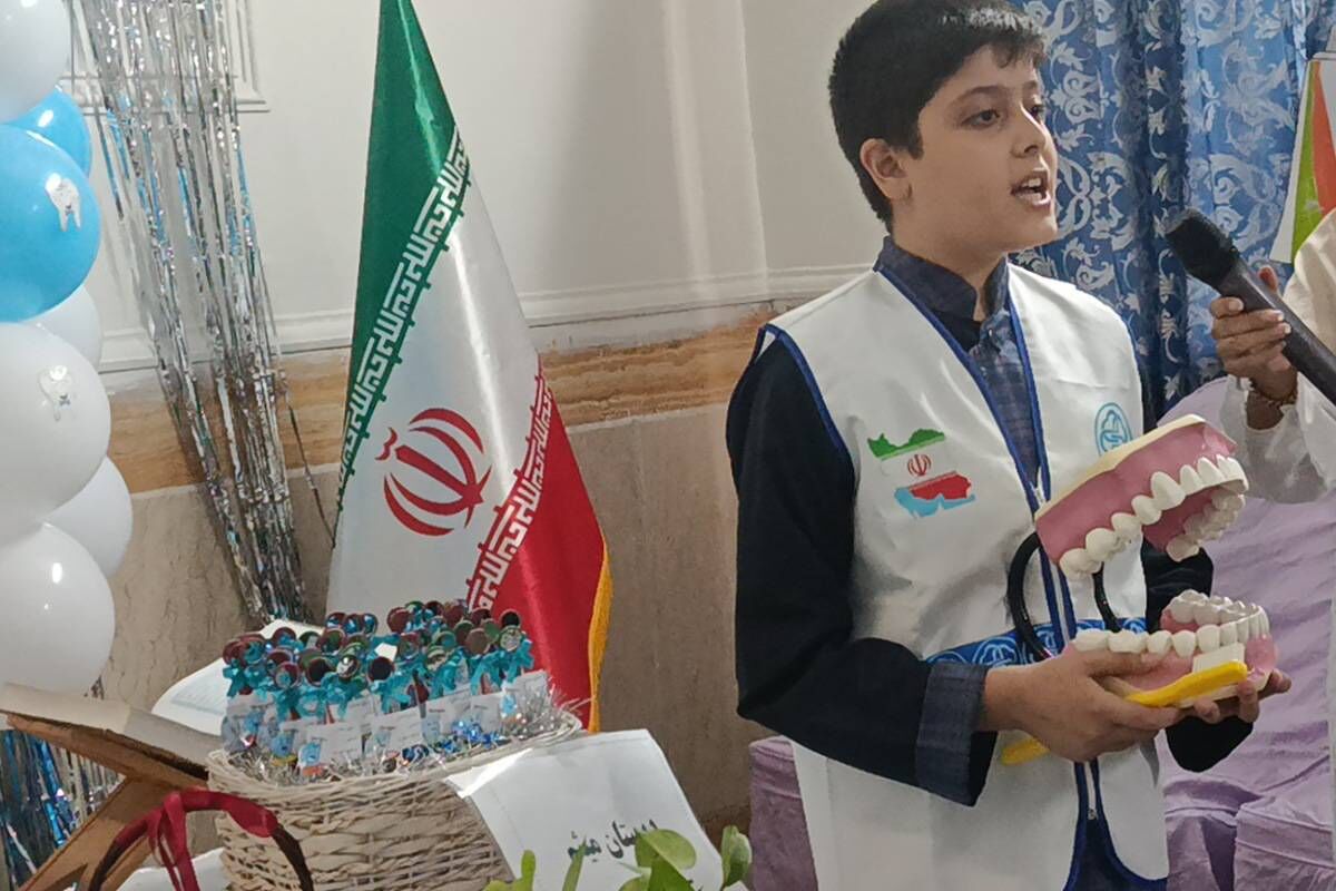 جشن رویش دندان کرسی در مدرسه پسرانه میثم