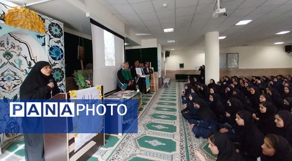 حضور خدام افتخاری مسجد جمکران در هنرستان نمونه میرجلیلی