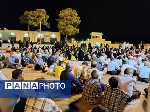 جشن میلاد امام محمد صادق (ع) و حضرت محمد (ص) در امامزاده محمد عابد کاخک
