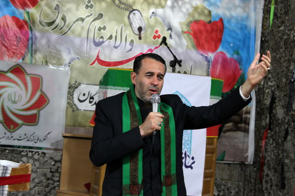 حضور کاروان آستان خورشید در شهر درق