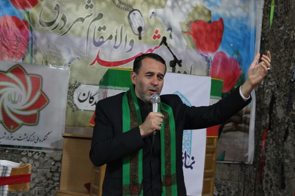 حضور کاروان آستان خورشید در شهر درق