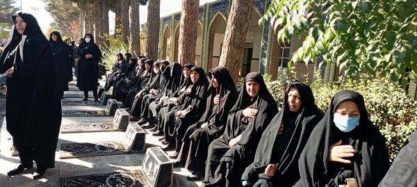مراسم تشییع پیکر جانباز شهید علی فتح آبادی