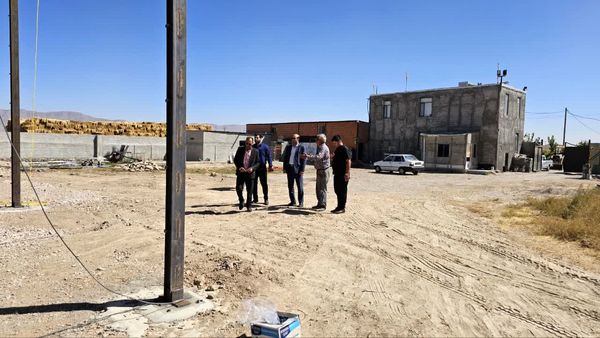 بازدید از طرح در حال احداث پرورش گاوشیری صنعتی